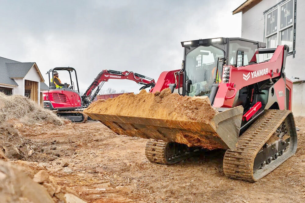 Аренда гусеничного мини-погрузчика